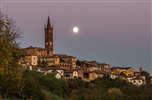 chiaro di luna a Fubine Monferrato