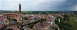 Fubine Monferrato dall'alto - fotografia di Roberto Allario